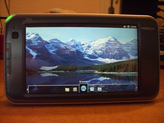 Illustration for article titled Android Running on a Nokia N810